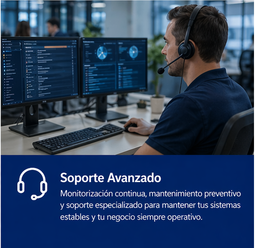 Soporte avanzado